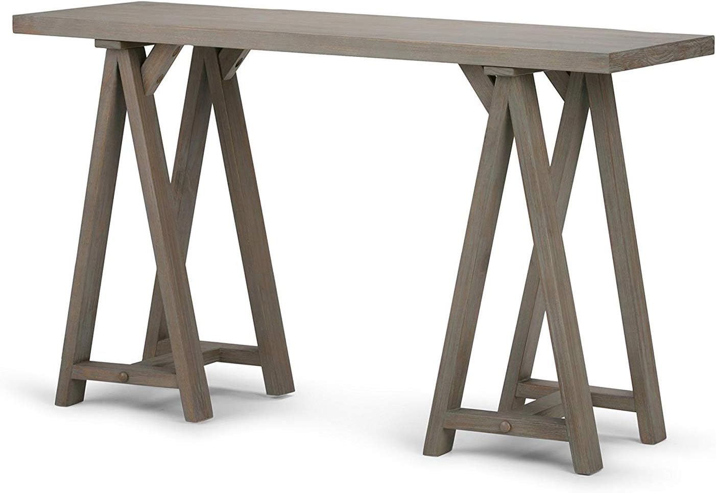 Best Sawhorse Console Sofa Table