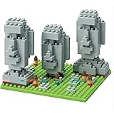 ナノブロック イースター島のモアイ像