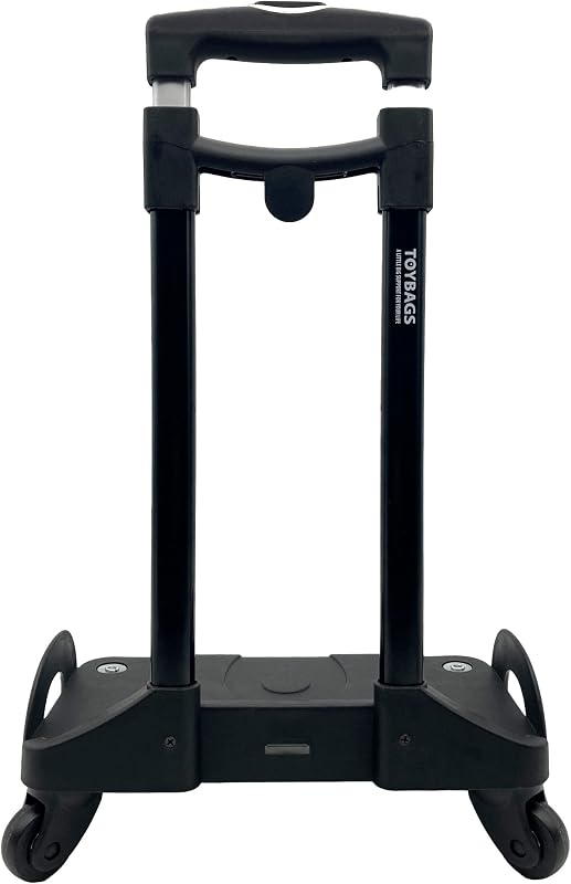 Carrinho de sacos de brinquedo multidirecional 360° - Rodas giravelmente 360° - inclui tampa anti-inclinação dianteira e laterais reforçadas - Ideal para adaptar qualquer mochila - Sacos de brinquedos — foto 2 de 7