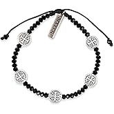 My Saint My Hero Benedictine Blessing Bracelets – Handwoven Spiritual Protection with Medals Hand-Cast In Italy at Sacred Site