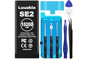 Luuzkla 15200mAh (2025 New Upgrade) Battery Compatible with iPhone SE2 (iPhone SE 2020), Super Capacity Battery Replacement C