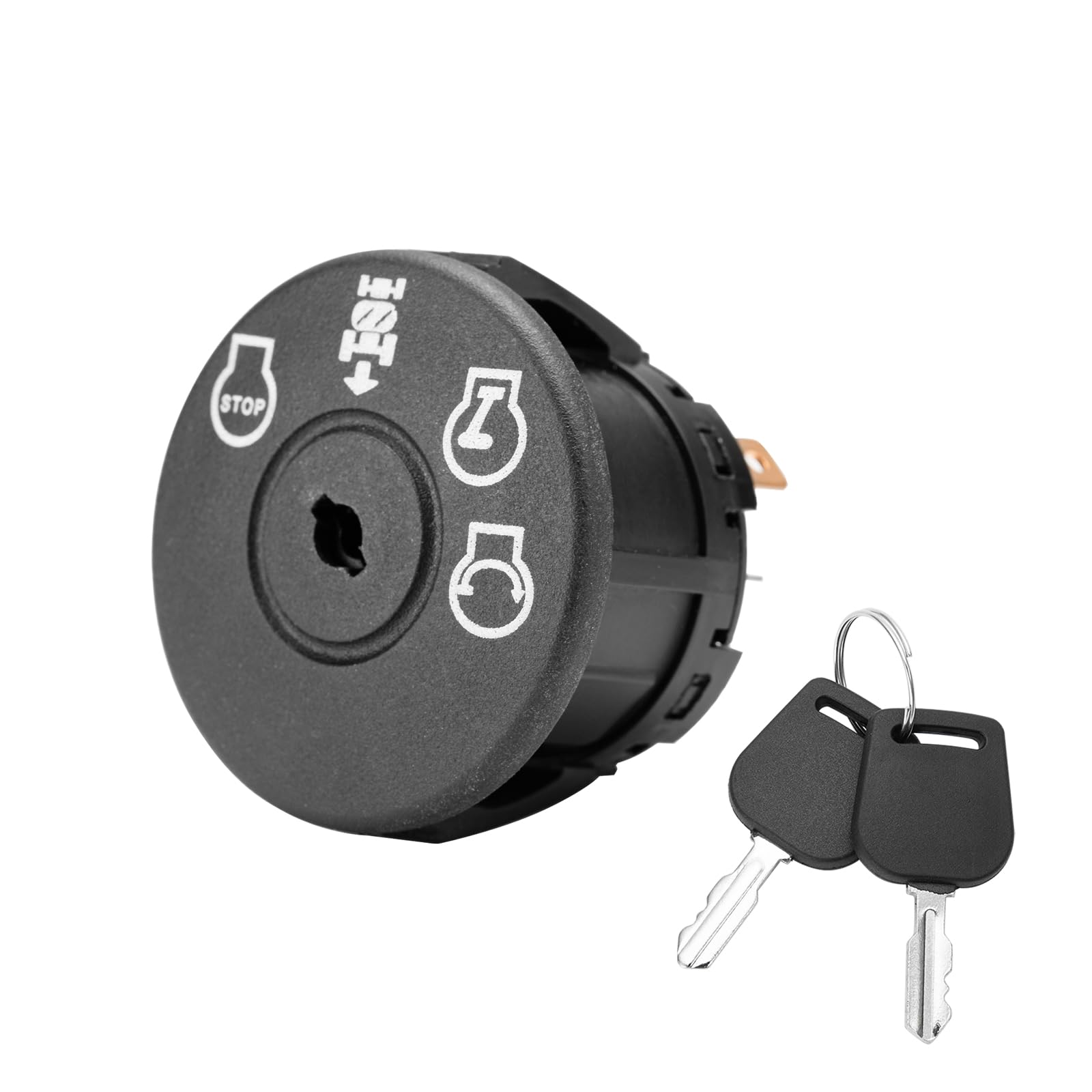 thumbnail image 2 of Ignition Switch Starter – Fits Craftsman AYP Husqvarna Riding Lawn Mower, 532163968 2 of 2