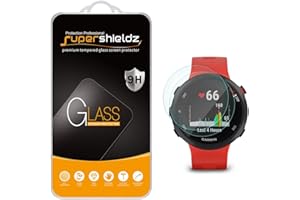 Supershieldz (2 Pack) Designed for Garmin Forerunner 55 / 45s / 45 Tempered Glass Screen Protector, Anti Scratch, Bubble Free
