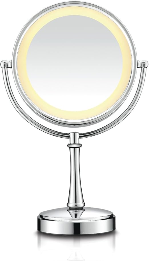 Conair Soft Halo Lighting Mirror for A Gentle Glow, 1 Count Amazon.ca Beauty