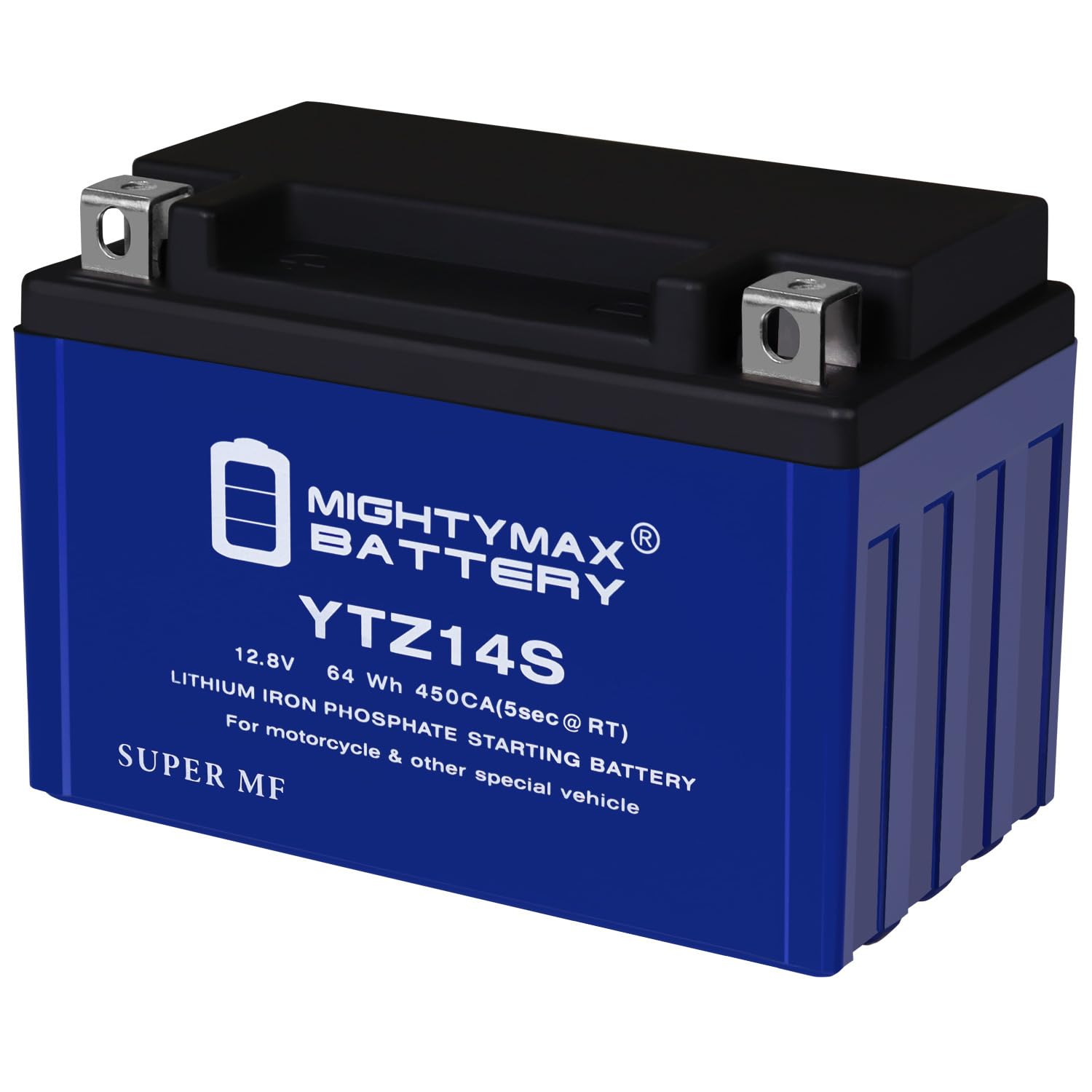 Photo 1 of Mighty Max Battery YTZ14S LIFEPO4-12 Volt 11.2 AH, 380 CCA, Lithium Iron Phosphate (LiFePO4) Battery