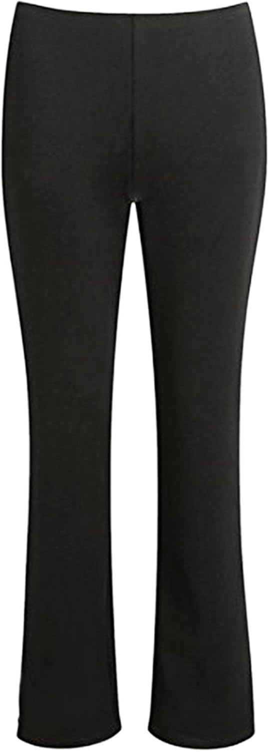 grey bootleg trousers