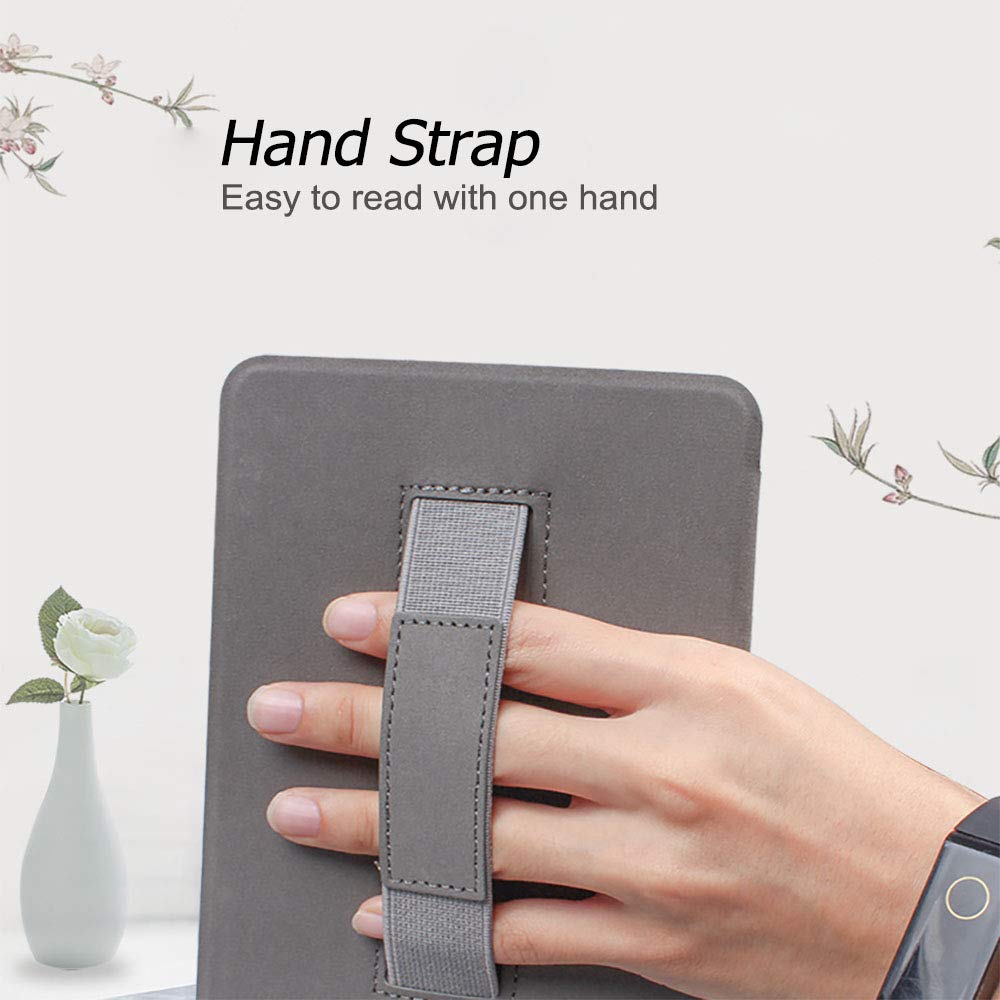 SCSVPN Case for Kindle 10th Generation - 2019 Release(Model No.: J9G29R) - Slim Premium PU Leather Smart 6‘’ Cover with Hand Strap, Auto Sleep/Wake - [NOT Fit Kindle Paperwhite or Kindle Oasis]