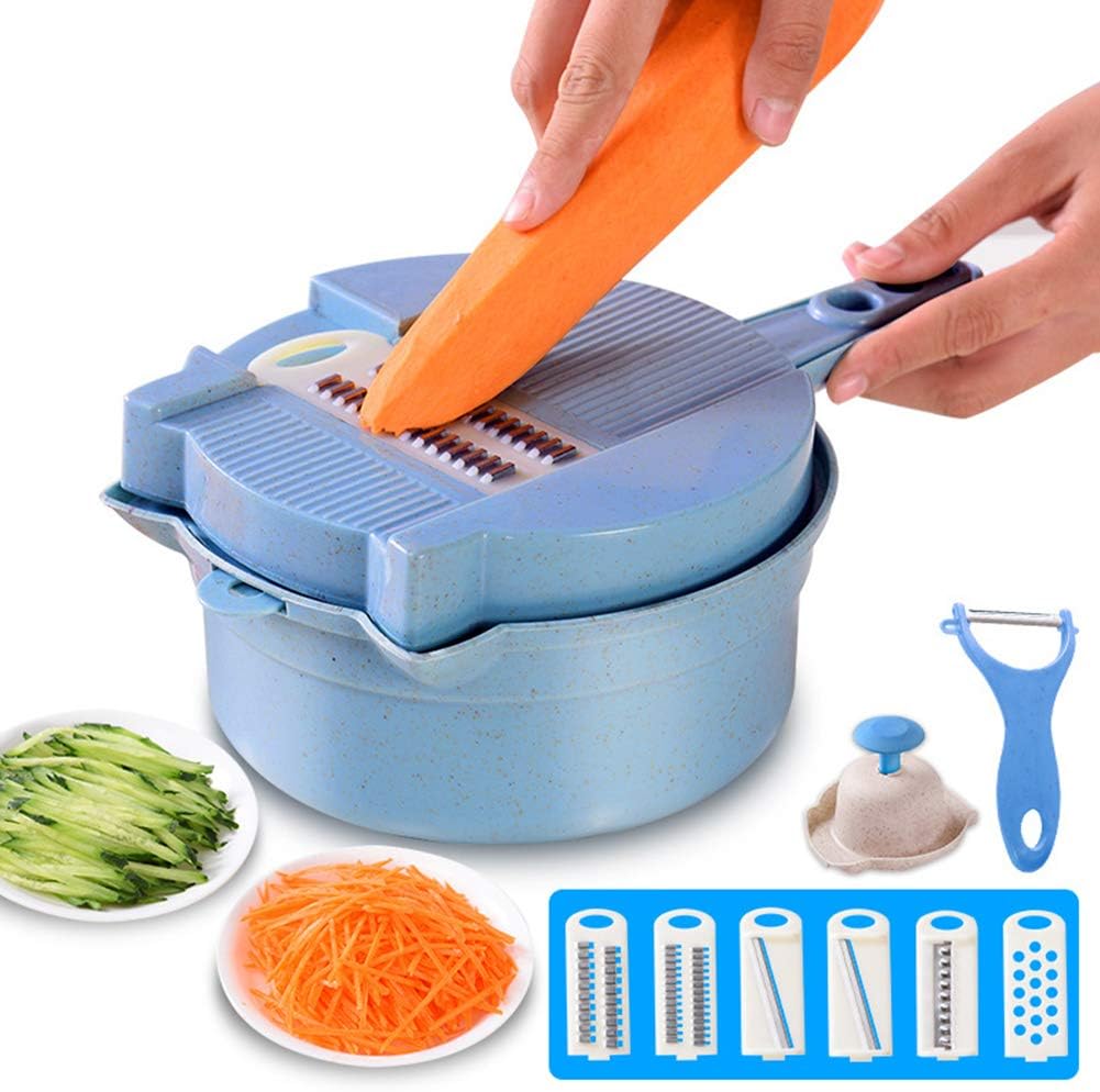 Coolcycling Multi-Functional Peeler Chopper Vegetables Cutter Tool Carrot Cheese Grater Fruit Vegetable Slicer Carrot Potato Grinder Food Shredder