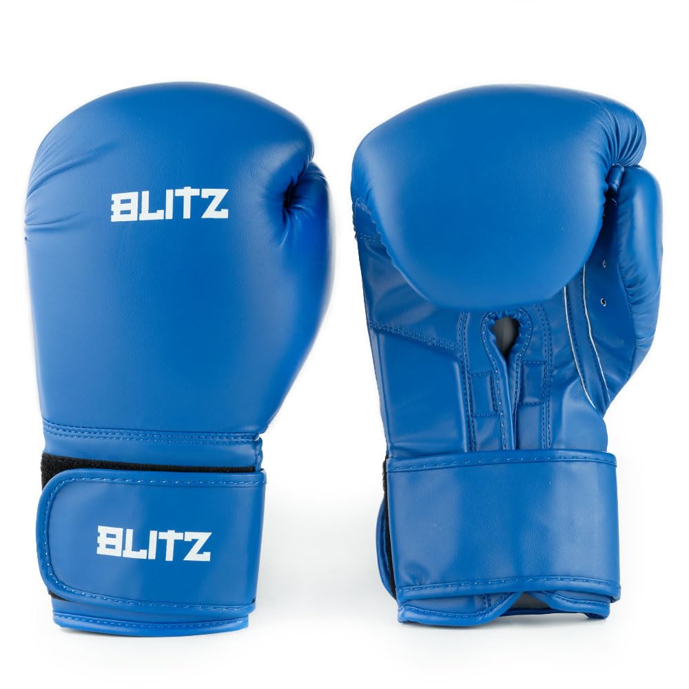 Blitz Training Boxing Gloves - Blue - 16oz