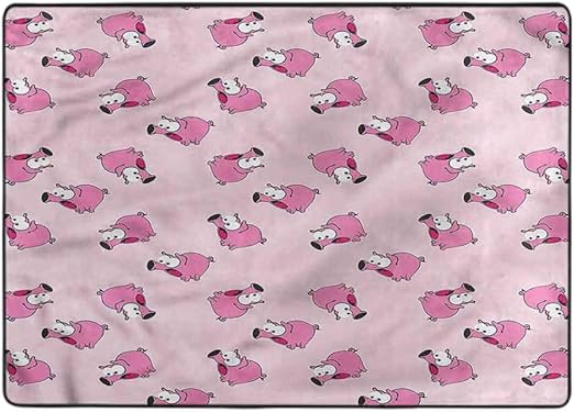 Juego de alfombras de área, cerdo, fauna, animales de cría