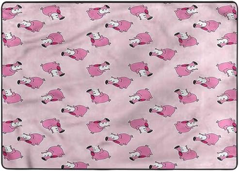 Juego de alfombras de área, cerdo, fauna, animales de cría