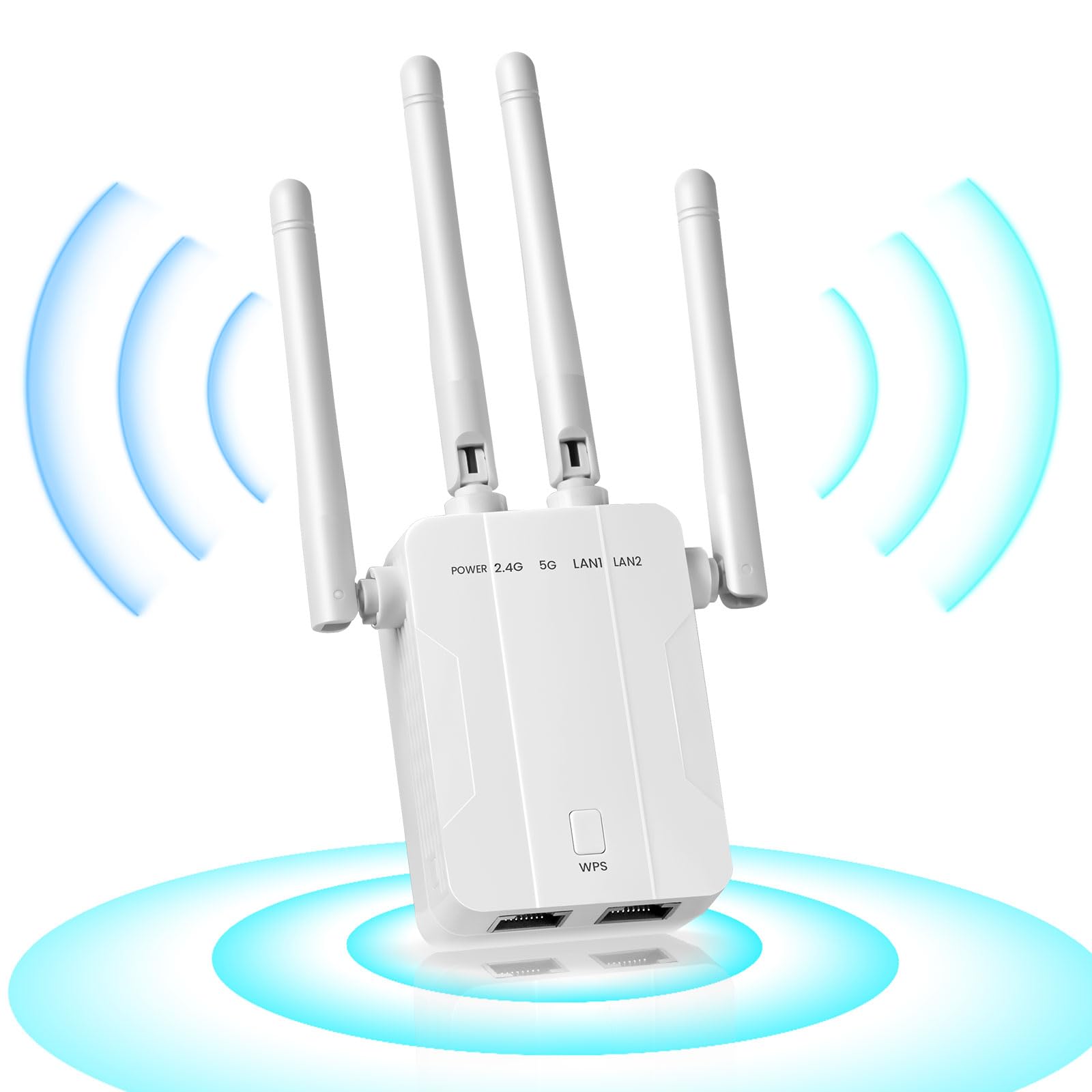 Loeiusar WiFi Extender, 5G WiFi Booster with