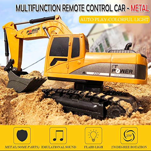 RC Excavator Truck Remote Control Excavator Construction Vehicle
