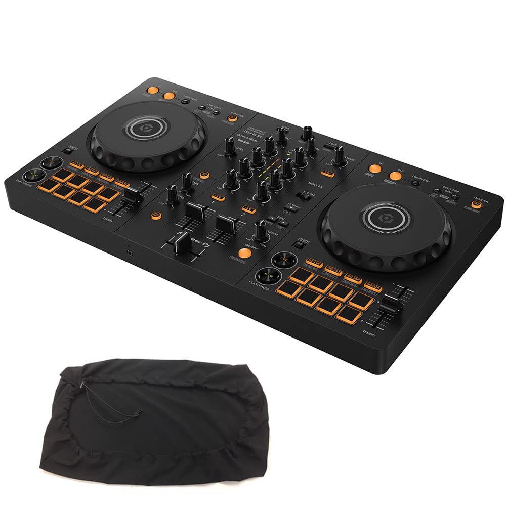 Pioneer DJコントローラー DDJ-FLX4 ＋ ダストカバー セット《rekordbox/Serato DJ Lite 対応》【DDJ-400後継機種】商品画像