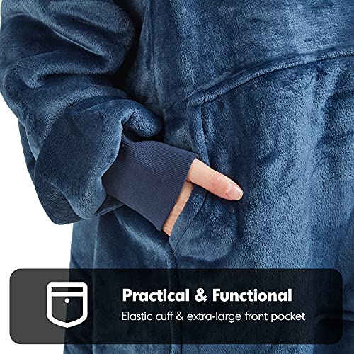 DEGREES OF COMFORT Original Sherpa Wearable Blanket Hoodie, Oversized