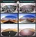 Novawo Urltra-Light Aluminum-magnesium Material Polarized Sunglasses for Running, Cycling, Fishing, Golf
