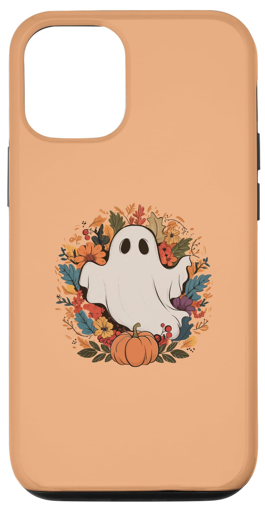 Cute Halloween Autumn October Ghost for Fall Design Case for iPhone 12/12 Pro