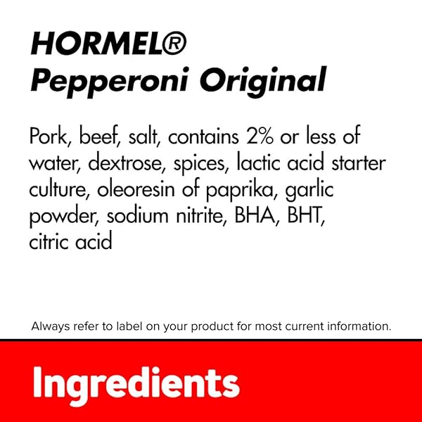 HORMEL PEPPERONI, 3.5 OZ