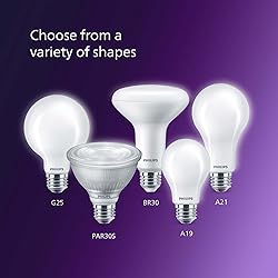 PHILIPS LED 60W A19 4-Pack Ultra Definition Soft