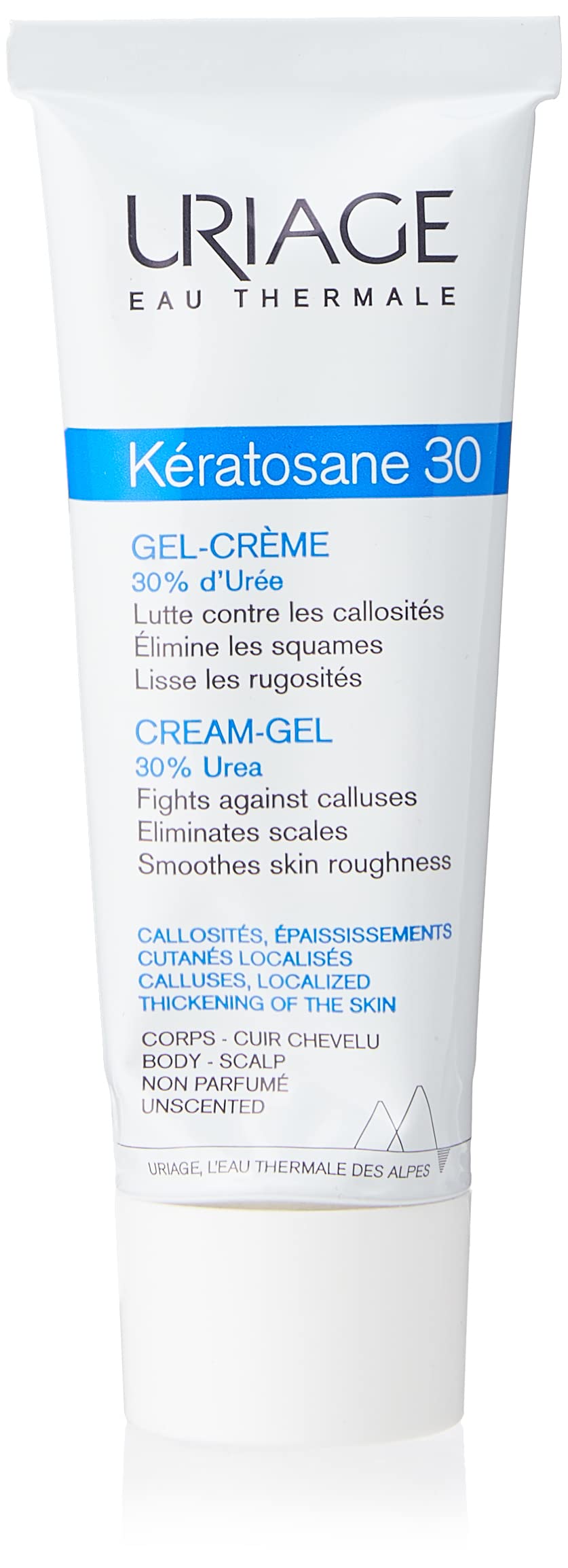 Uriage Keratosane 30 Cream Gel, 75 ml, (Pack of 1)