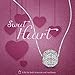 NinaQueen 925 Sterling Silver Heart Love Clear Zirconia Charms Fit pandöra Charms for Bracelets Necklace Jewelry Christmas Gifts for Women Birthday Anniversary Gifts for Her Wife Mom Girls