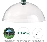 Denny International Crystals Universal Bird Feeding Station Squirrel Dome view 2