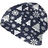 Christmas Women's Slouchy Beanie for Men Hat Adult Dwarf Hats Chemo Cap Cancer Headwear Caps Baggy Skull Sleep Cap Nightcap