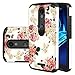 Droid Turbo 2 Case,Harryshell(TM) Rose Flower Full Protective Anti- Shock Dual Layer Hybrid Armor Defender Case Cover for Motorola Droid Turbo 2 (F-1)