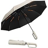 Cooloutdoors Folding & Inverted Umbrella, Outdoor Travel Umbrella, 46 Inch Portable Reverse Folding Umbrella,Windproof Folding Umbrella for Men and Women