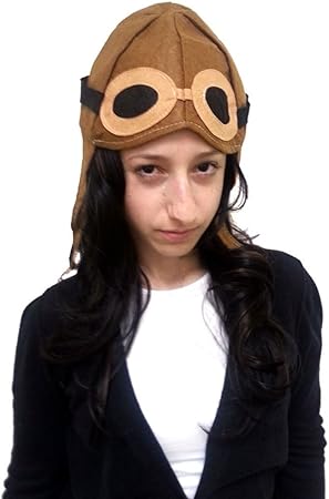 felt aviator hat