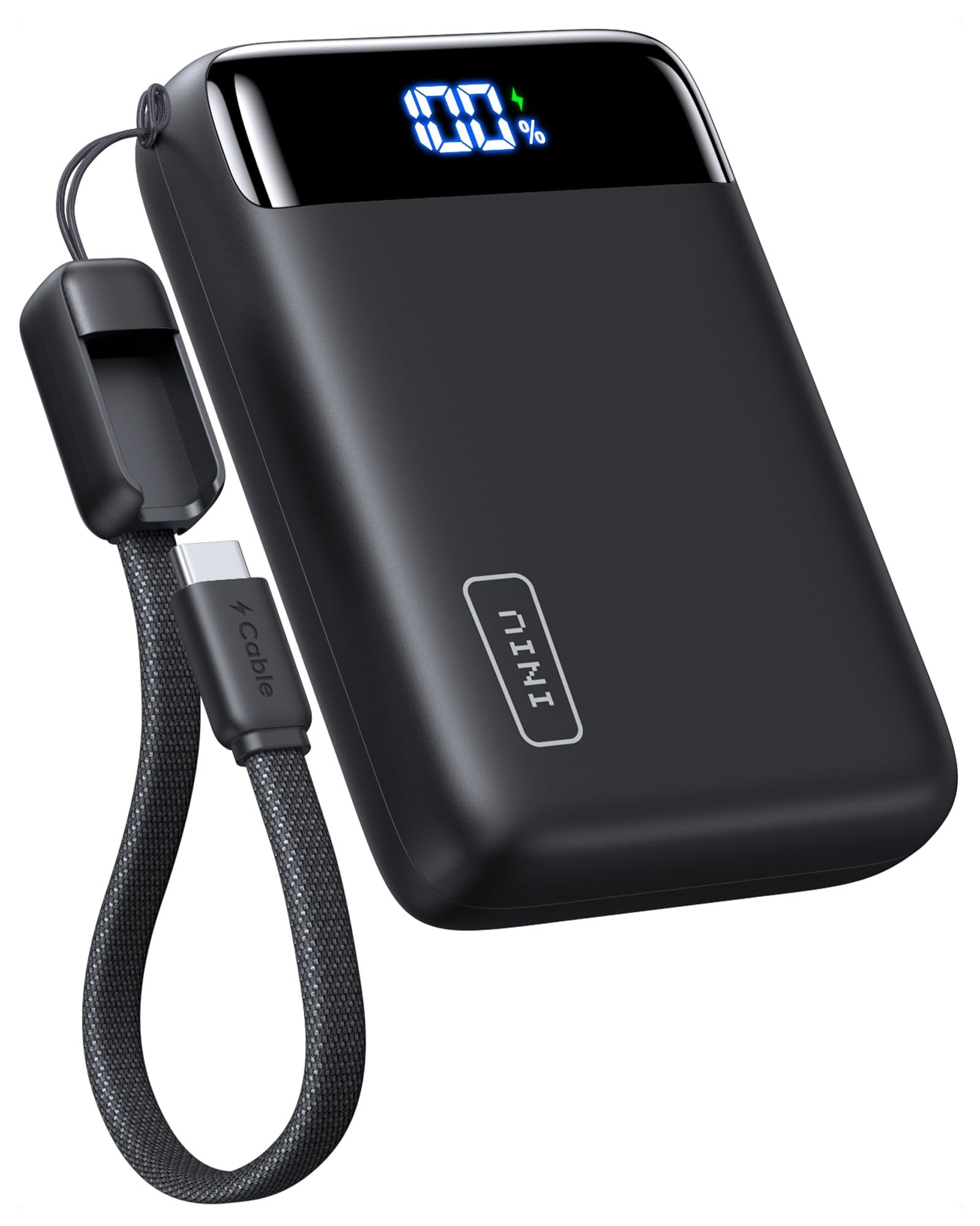 INIU Portable Charger, Smallest 22.5W 20000mAh USB C in & Out Power Bank Fast Charging, PD 3.0+QC 4.0 LED Display Phone Battery Pack Compatible with iPhone 17 16 15 14 Pro Samsung S24 Google iPad etc