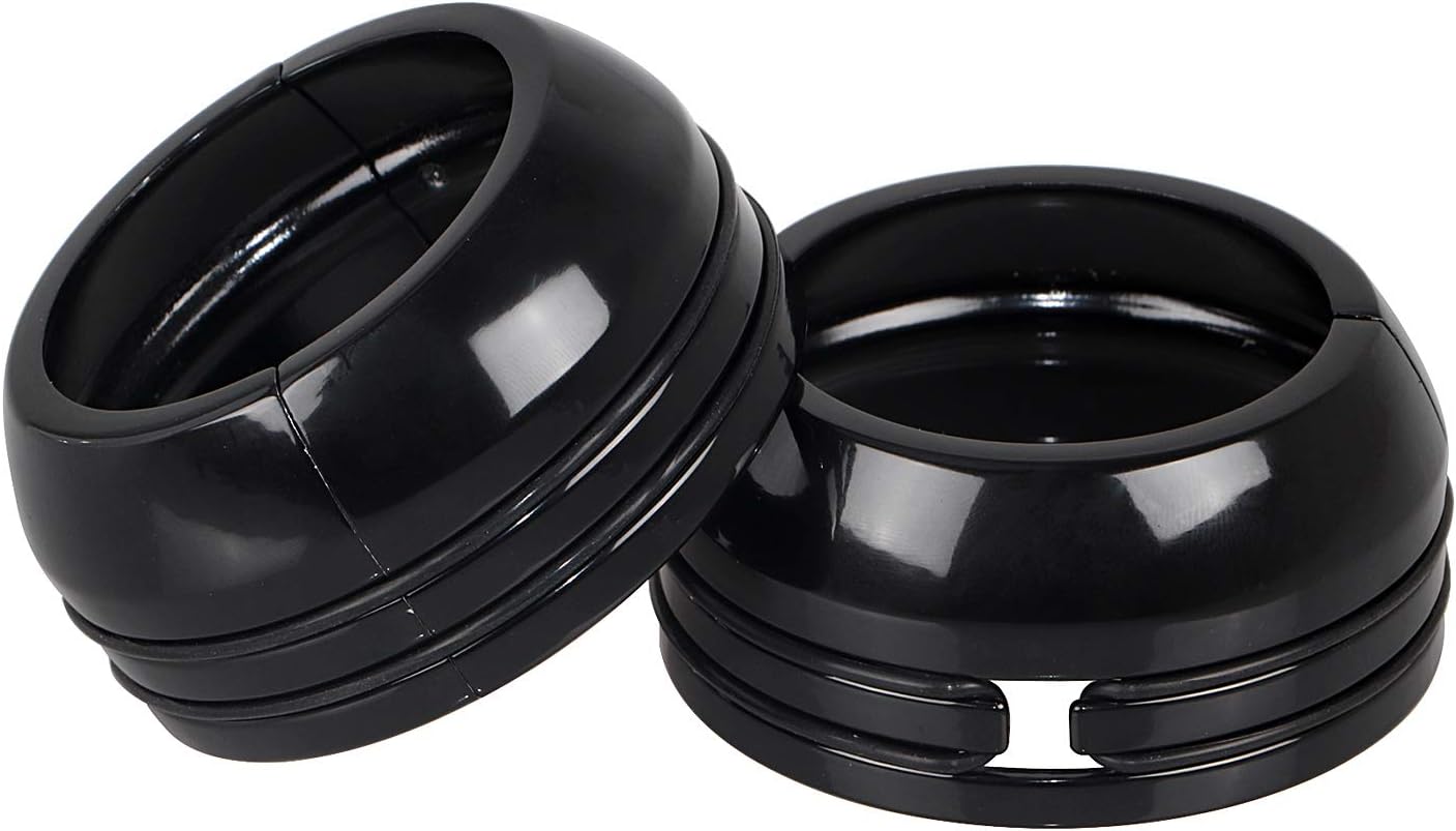 Bid4ze Motorcycle Billet Front 49mm Fork Boot Cap Covers