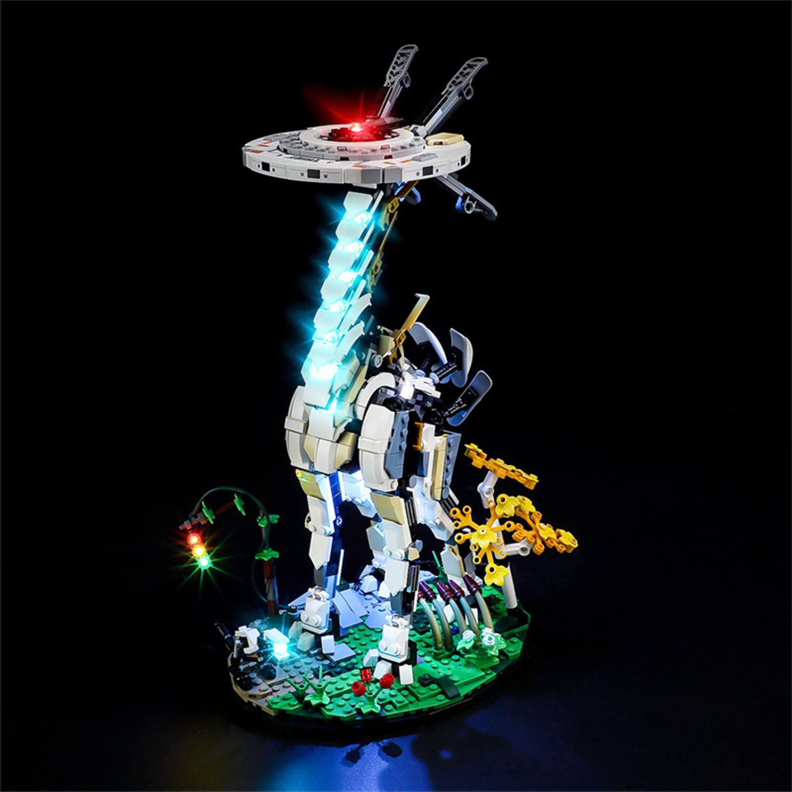 GEAMENT LED Light Kit Compatible with LEGO Horizon Forbidden West:Tallneck - Lighting Set for 76989 Model (Building Set Not Included)