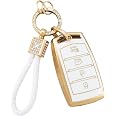 2-Pack Silicone Key Fob Cover – 4-Button, Fits Hyundai Genesis G70 G80 G90