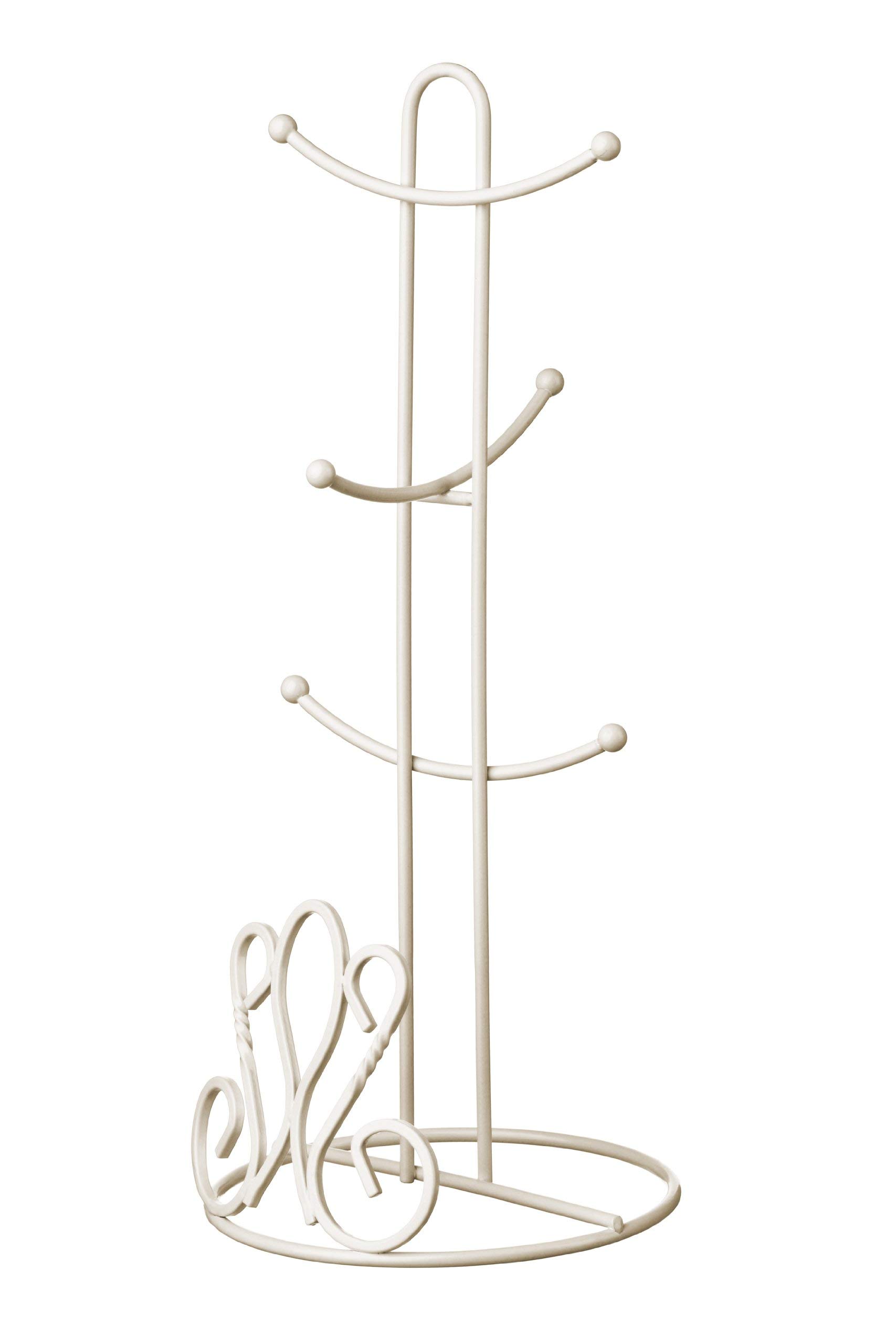 Premier Housewares De Lis Mug Tree - Cream