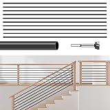 10 Pack 6 FT x 5/8 inch Iron Stair Balusters Round