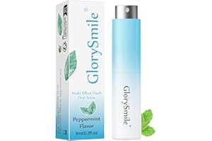 GlorySmile Oral Breath Spray, Mouth Spray Breath Fresheners, Remove Bad Breath for Adults, Sugar-Free, Mint Flavor 0.3 Ounce 