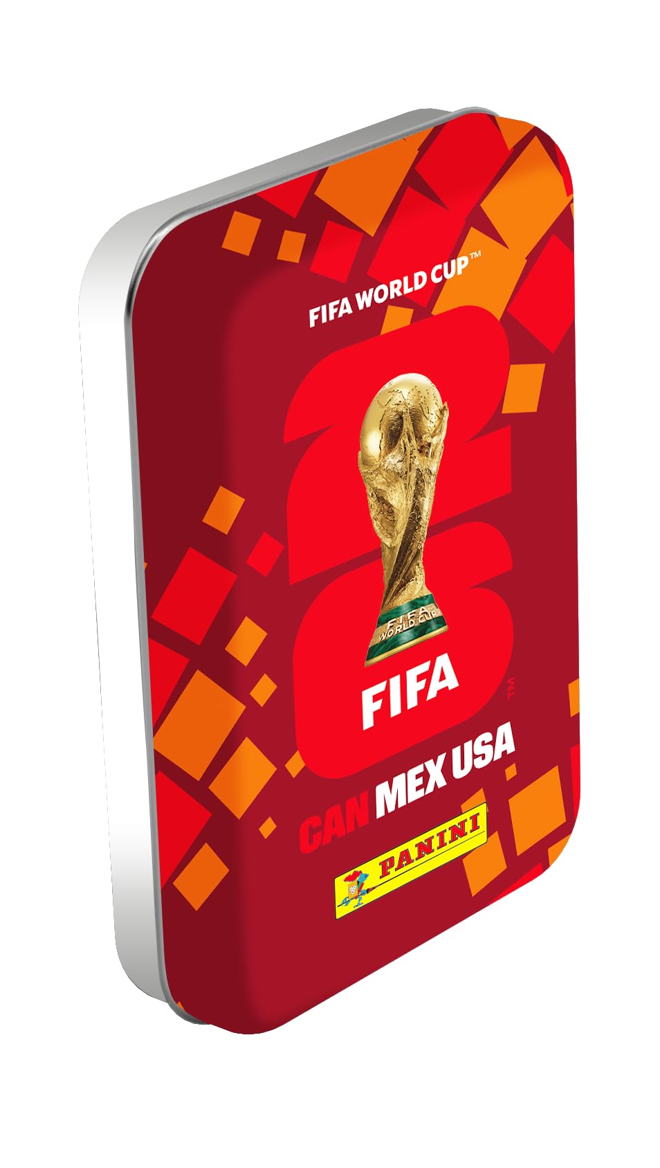 Panini Sticker zur FIFA-Weltmeisterschaft 2026 – Metallbox Pocket 8 Taschen