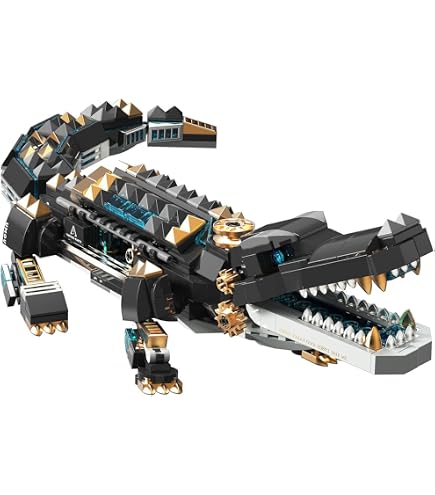 Set Da Costruzione Figura Predator - 978 Pezzi Blocchi Mattoncini