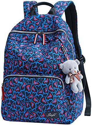 Adanina Leisure Style College Backpack Outdoor Travel Rucksack Middle School Student Waterproof Book Bag for Teens Girls Boys
