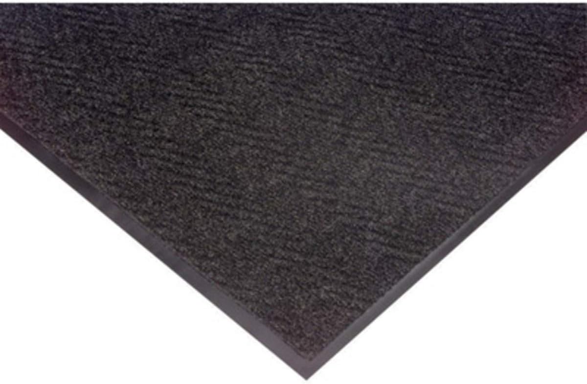 Superior Manufacturing Notrax 3' X 6' Charcoal 5/16" Thick Decalon Dante Entrance Mat, Package Size: 1 Each