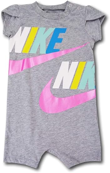 Amazon Co Jp Nike ナイキ ベビー 赤ちゃん ロンパース Infant Romper 灰ピンク 9m 6 9ヶ月頃 68cm 74cm 並行輸入品 服 ファッション小物