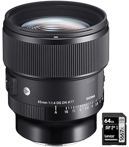 SIGMA - sigma85mmf1.4 DG HSM sony用 Sigma 85mm F1.4 DG HSM Art Lens for Sony E 322965