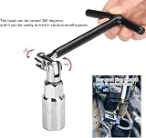 drado Spark Plug Socket Wrench 16mm 18mm 21mm T-Handle Tool view 3