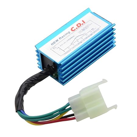 GOOFIT Tuning/Racing 6 Pin Stecker CDI für CG Vertikaler Motor 125cc 150c 200c 250cc ATV Dirtbike Go Kart