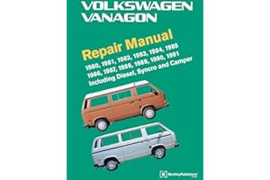 Volkswagen Vanagon Repair Manual: 1980, 1981, 1982, 1983, 1984, 1985, 1986, 1987, 1988, 1989, 1990, 1991
