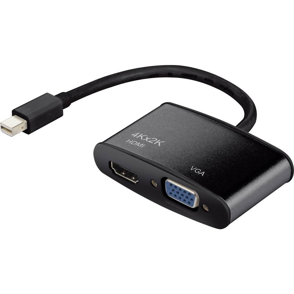 Renkforce Mini DisplayPort to HDMI + VGA Adapter
