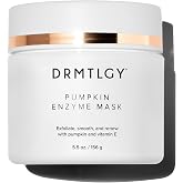 DRMTLGY Pumpkin Enzyme Face Mask | Gentle Exfoliating Face Mask | Skin renewal, Dullness reduction, Uneven skin tone, Fine line smoothing, Jojoba bead exfoliation, Radiant glow