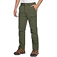 MAGCOMSEN Men's Hiking Pants 6 Pockets,Water Resistant Ripstop Outdoor Pants,Lightweight Quick Dry Fishing Work Pants