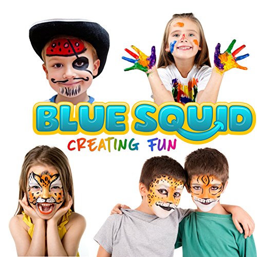 Купить Blue Squid Face Paint Kit Professional Best Quality Painting